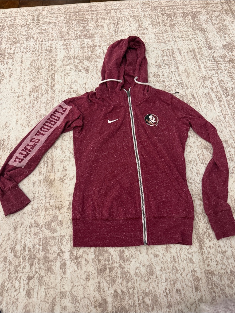 Nike Women's Maroon Florida State Full-Zip Hoodie